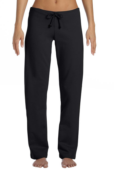 Women's Straight Leg Sweatpants - Black