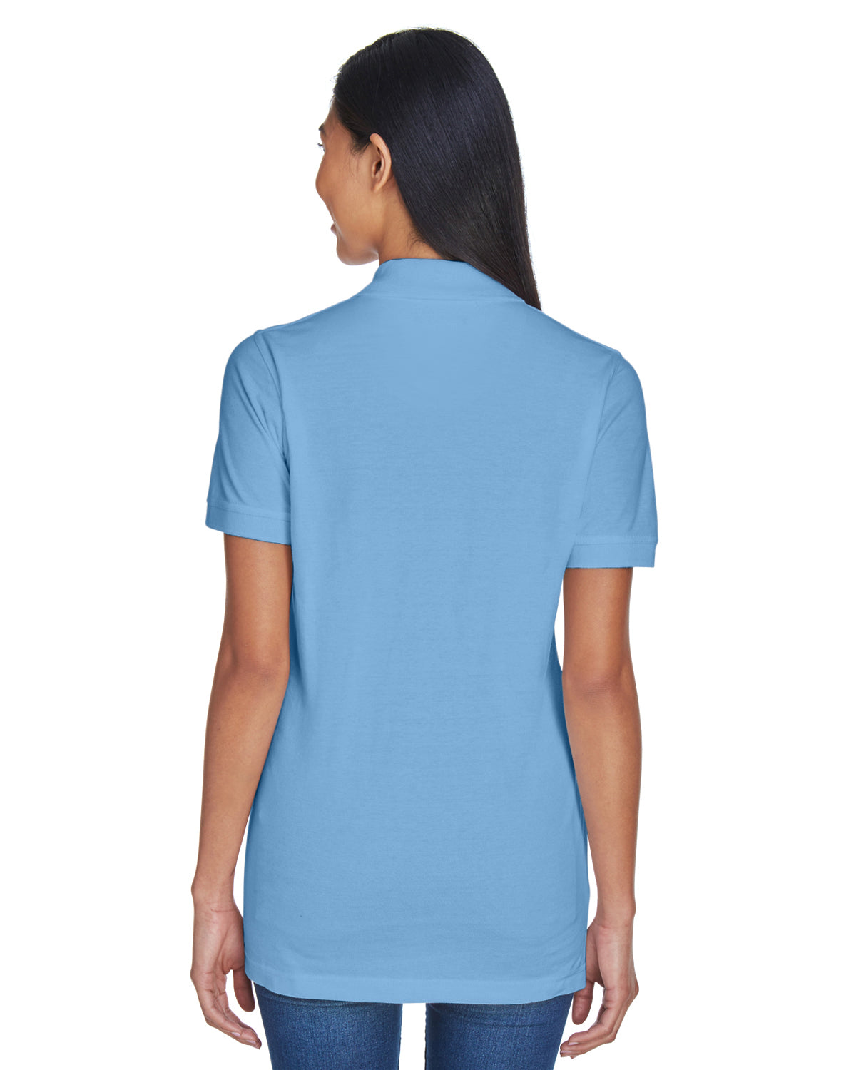 Women's Classic Piqué Polo - Cornflower