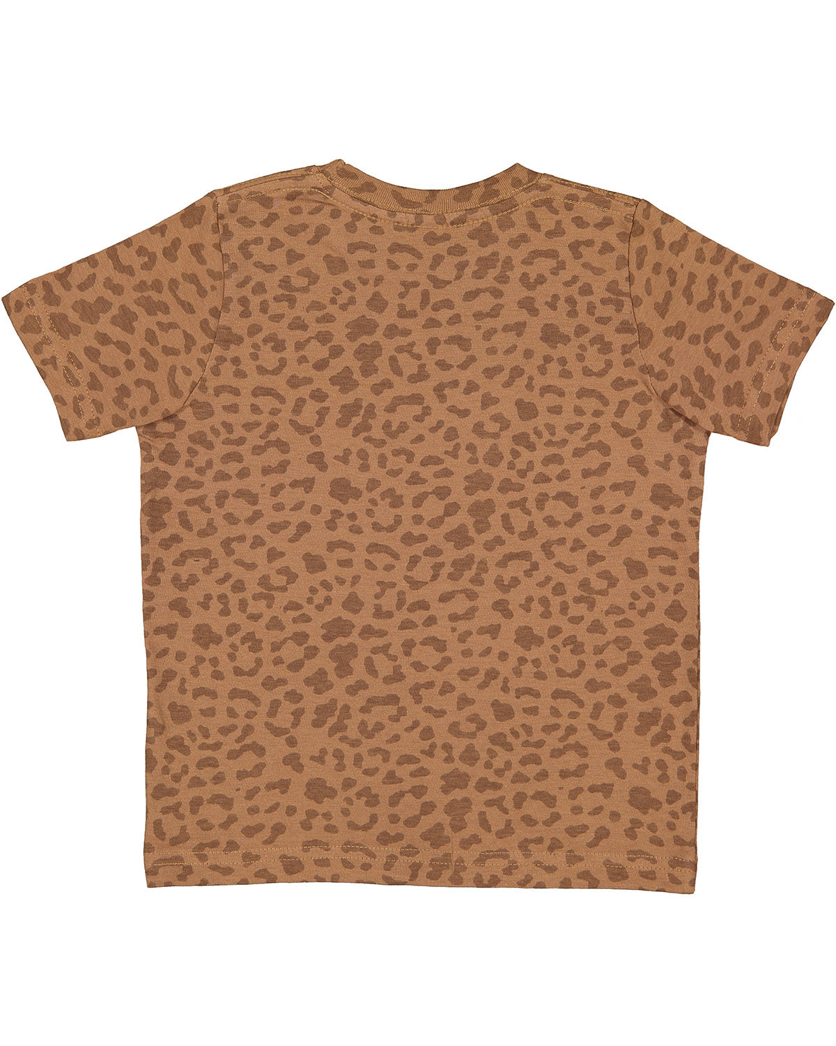 Toddler Fine Jersey T-Shirt - Brown Leopard