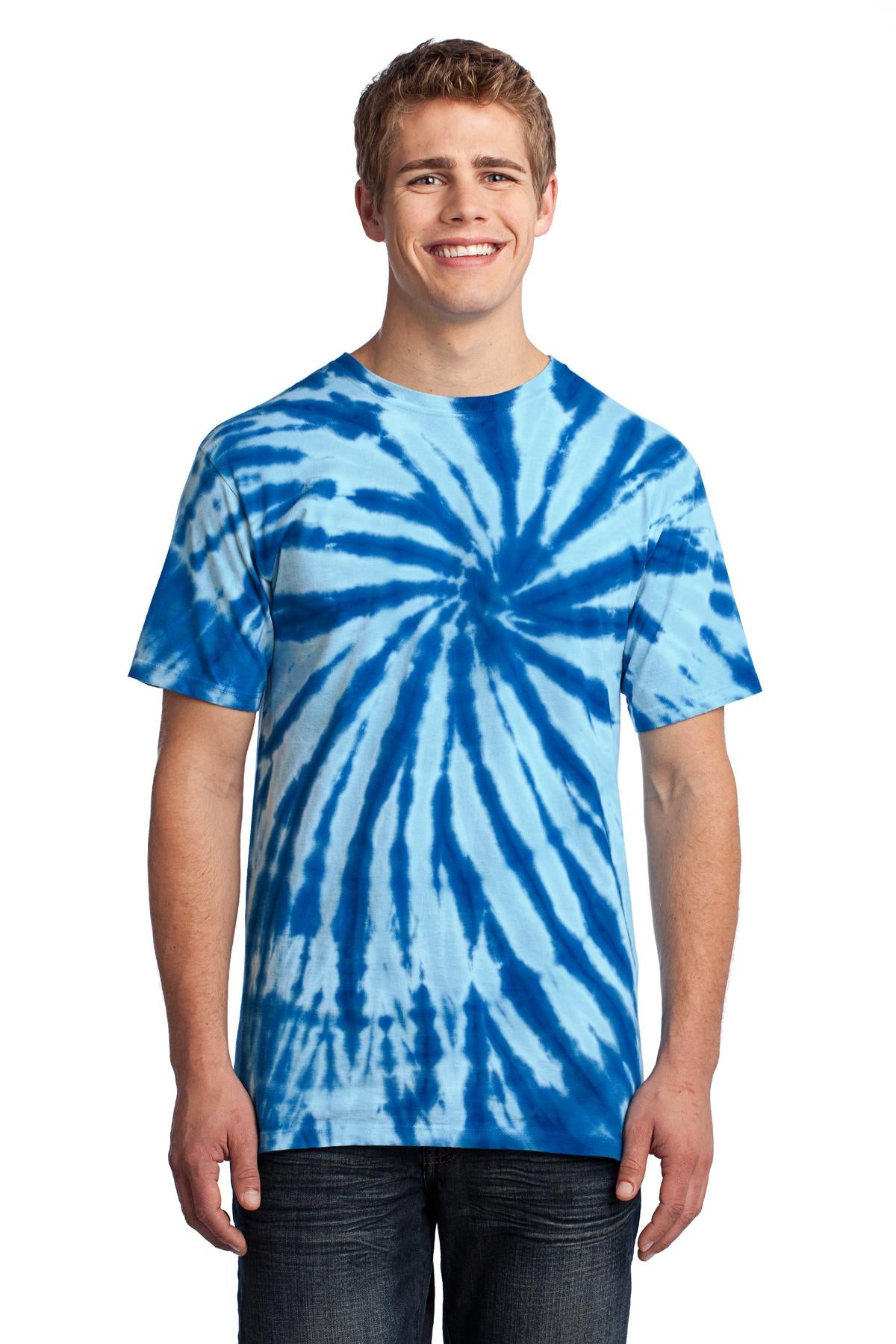 Unisex Tie-Dye Tee - Royal
