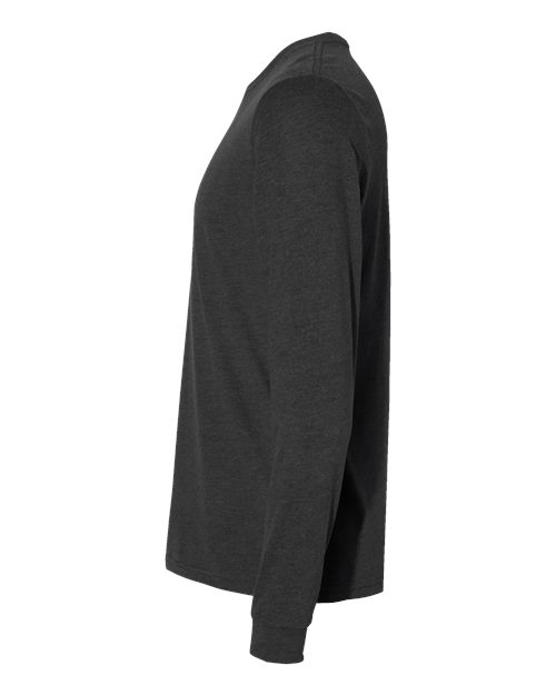 Next Level 6411 Heather Charcoal — direct side