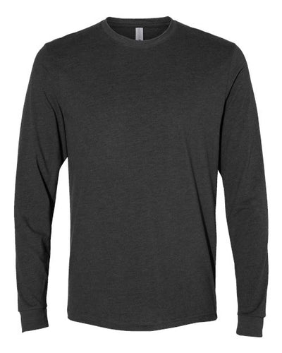 Next Level 6411 Heather Charcoal — front