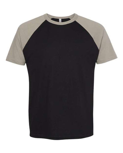 Next Level 3650 Warm Grey/ Black — front