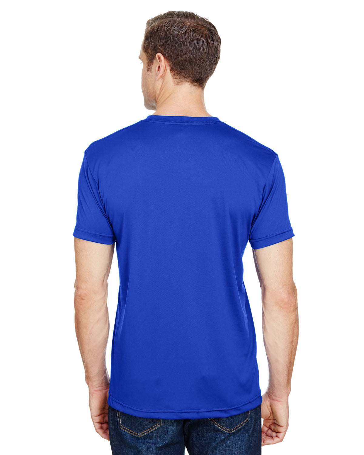 Unisex Polyester Performance T-Shirt - Royal Blue
