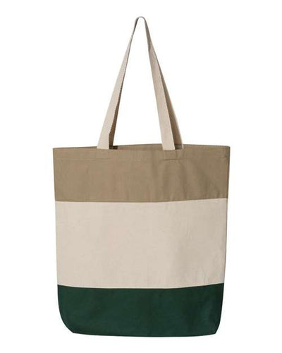 Q-Tees Q125900 Forest/ Natural/ Khaki — front