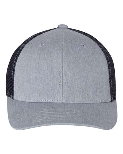 Richardson 110 Heather Grey/ Navy — front