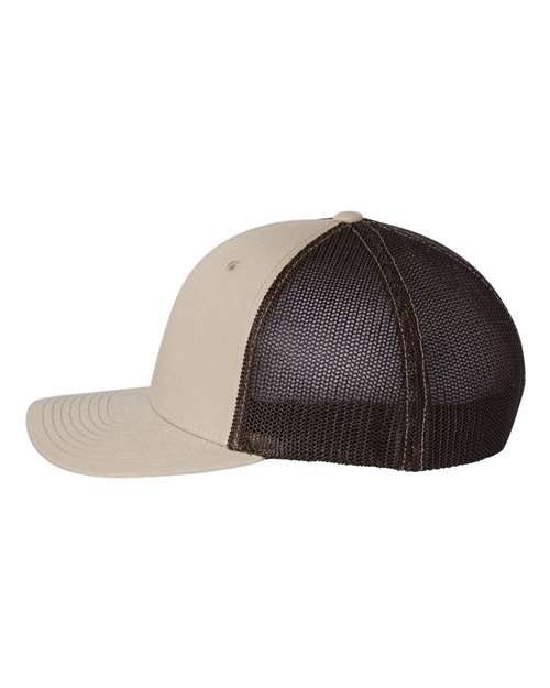 Richardson 110 Khaki/ Coffee — direct side