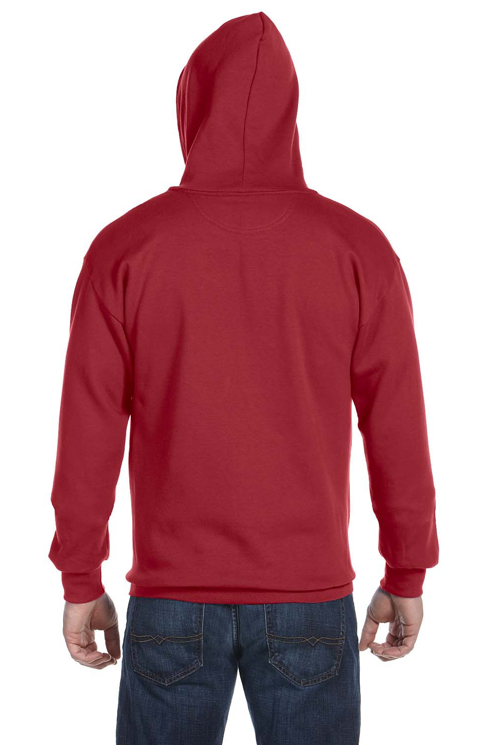 Unisex Full-Zip Hooded Fleece - Independence Red