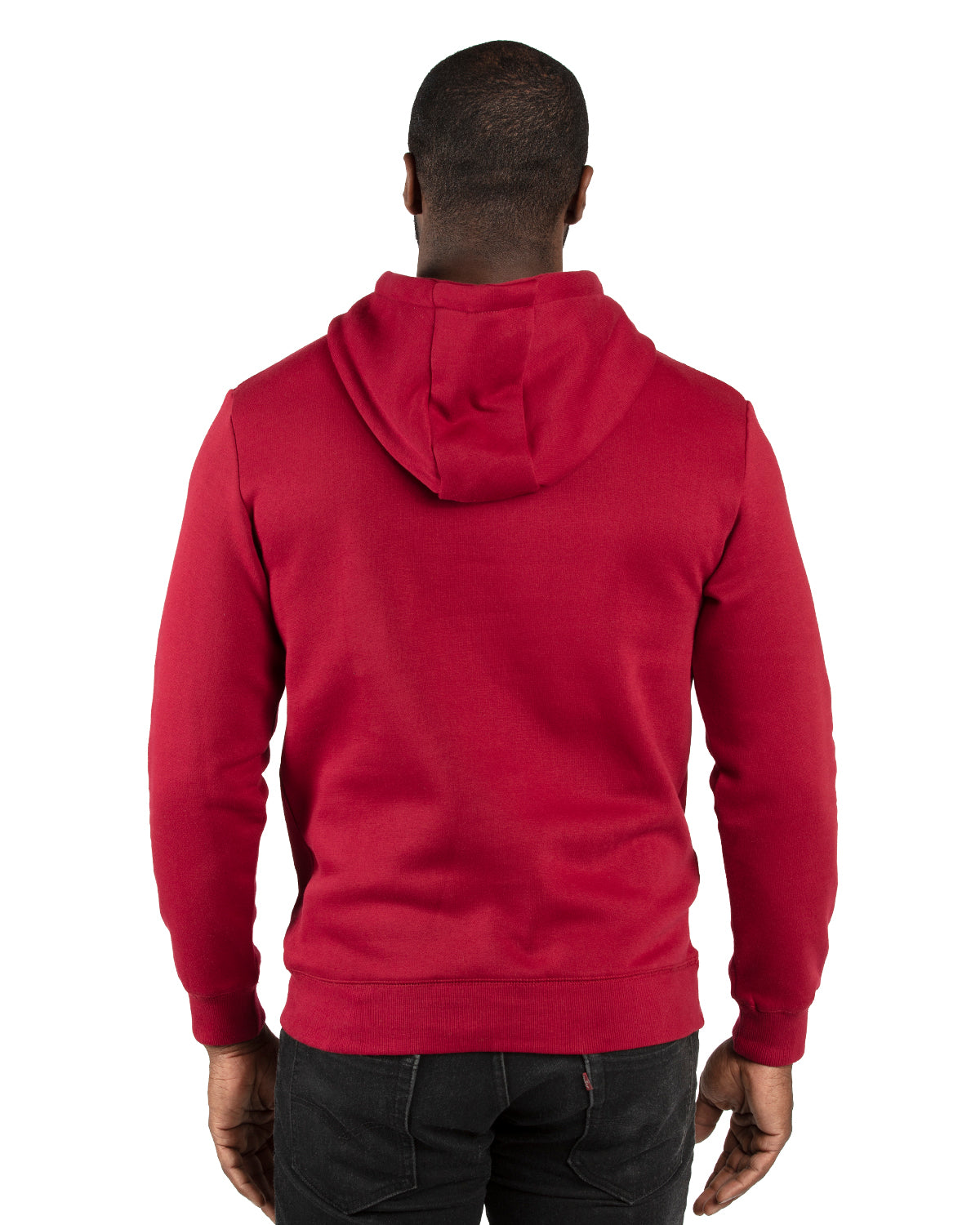 Unisex Ultimate Fleece Pullover Hoodie - Burgundy