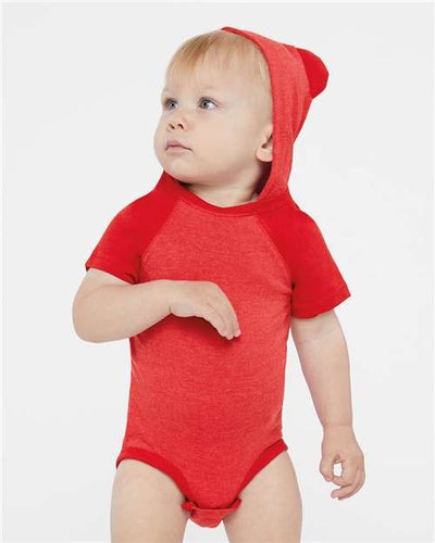Rabbit Skins 4417 Vintage Red/ Red — on model front
