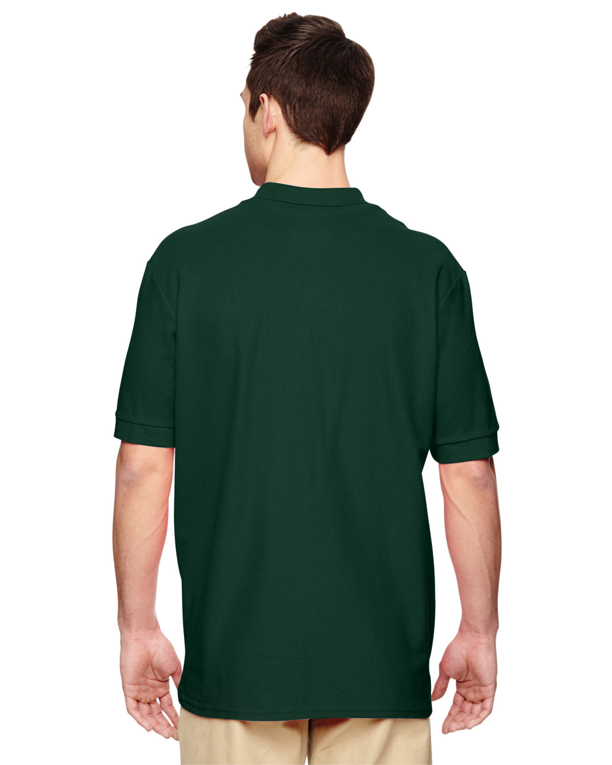 Unisex Premium Cotton®  Double Piqué Polo - Forest Green