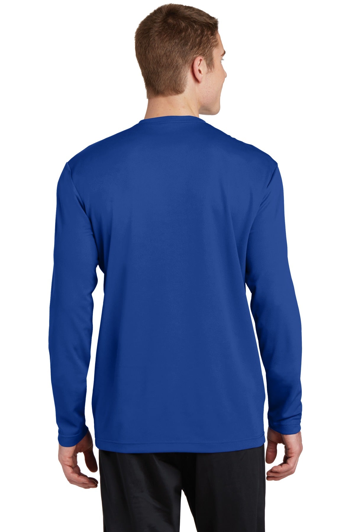 Unisex PosiCharge RacerMesh Long Sleeve Tee - True Royal