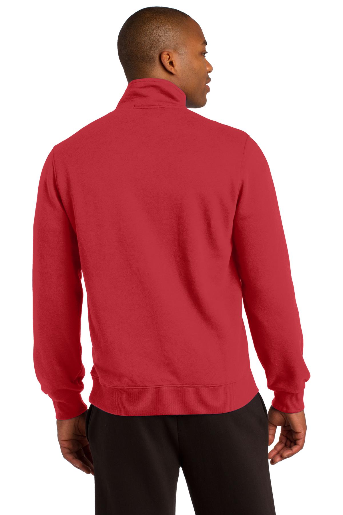 1/4-Zip Sweatshirt - True Red