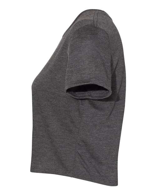 BELLA + CANVAS 8882 Dark Grey Heather — direct side