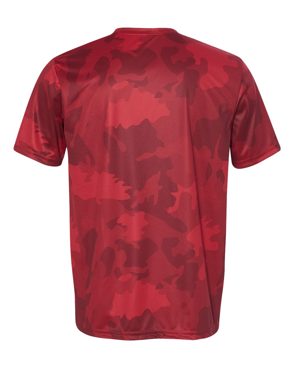 Unisex Performance Short-Sleeve T-Shirt - Sport Scarlet Red Laser Camo