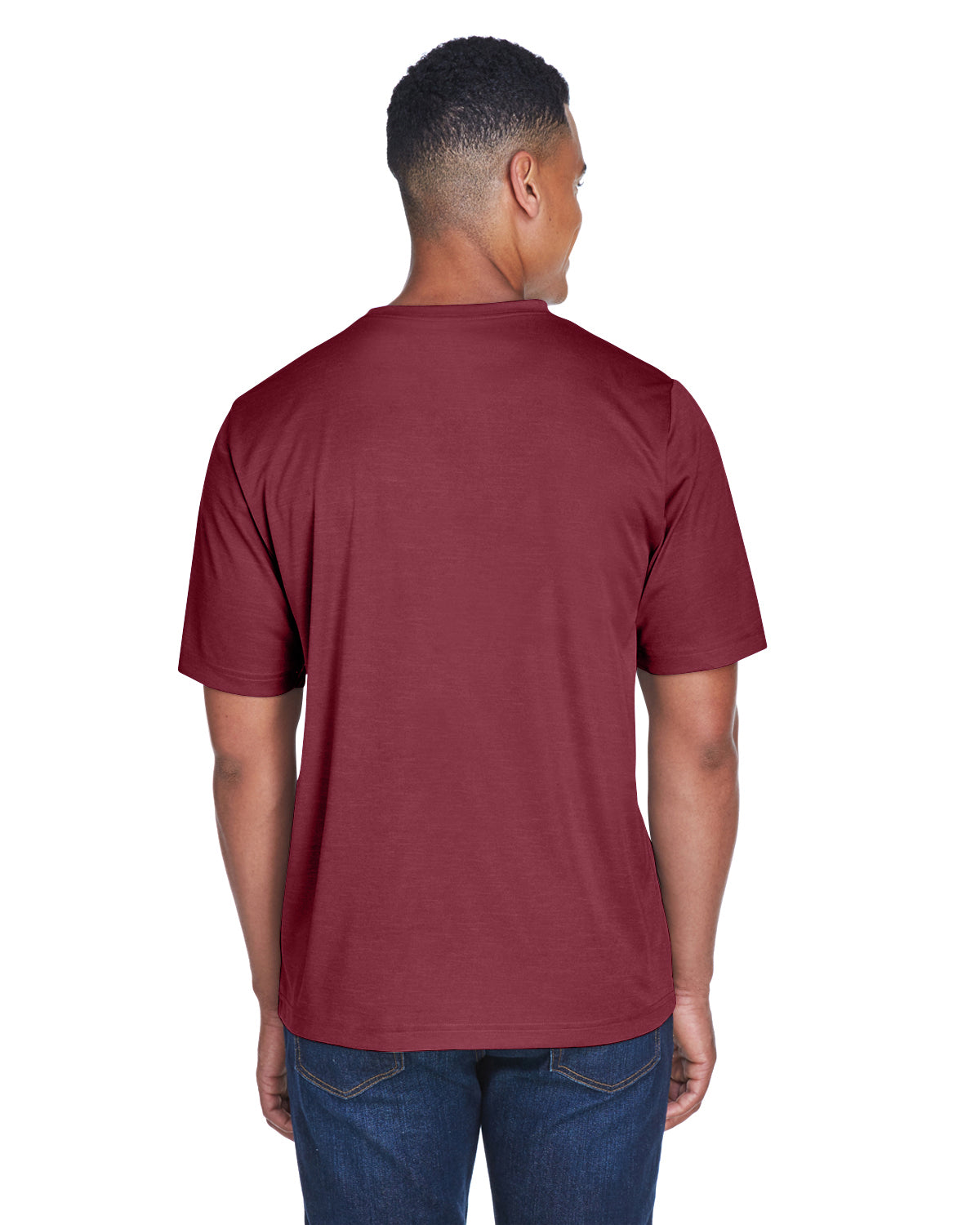 Men's Sonic Heather Performance T-Shirt - Sport Maroon Heather