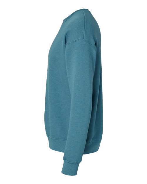 BELLA + CANVAS 3945 Heather Deep Teal — direct side