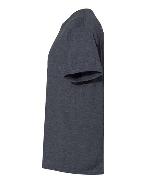 JERZEES 560MR Black Ink Heather — direct side