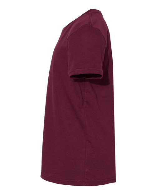 BELLA + CANVAS 3001Y Maroon — direct side