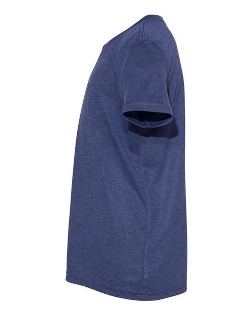 BELLA + CANVAS 3413Y Navy Triblend — direct side
