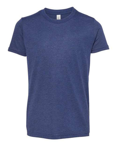 BELLA + CANVAS 3413Y Navy Triblend — front