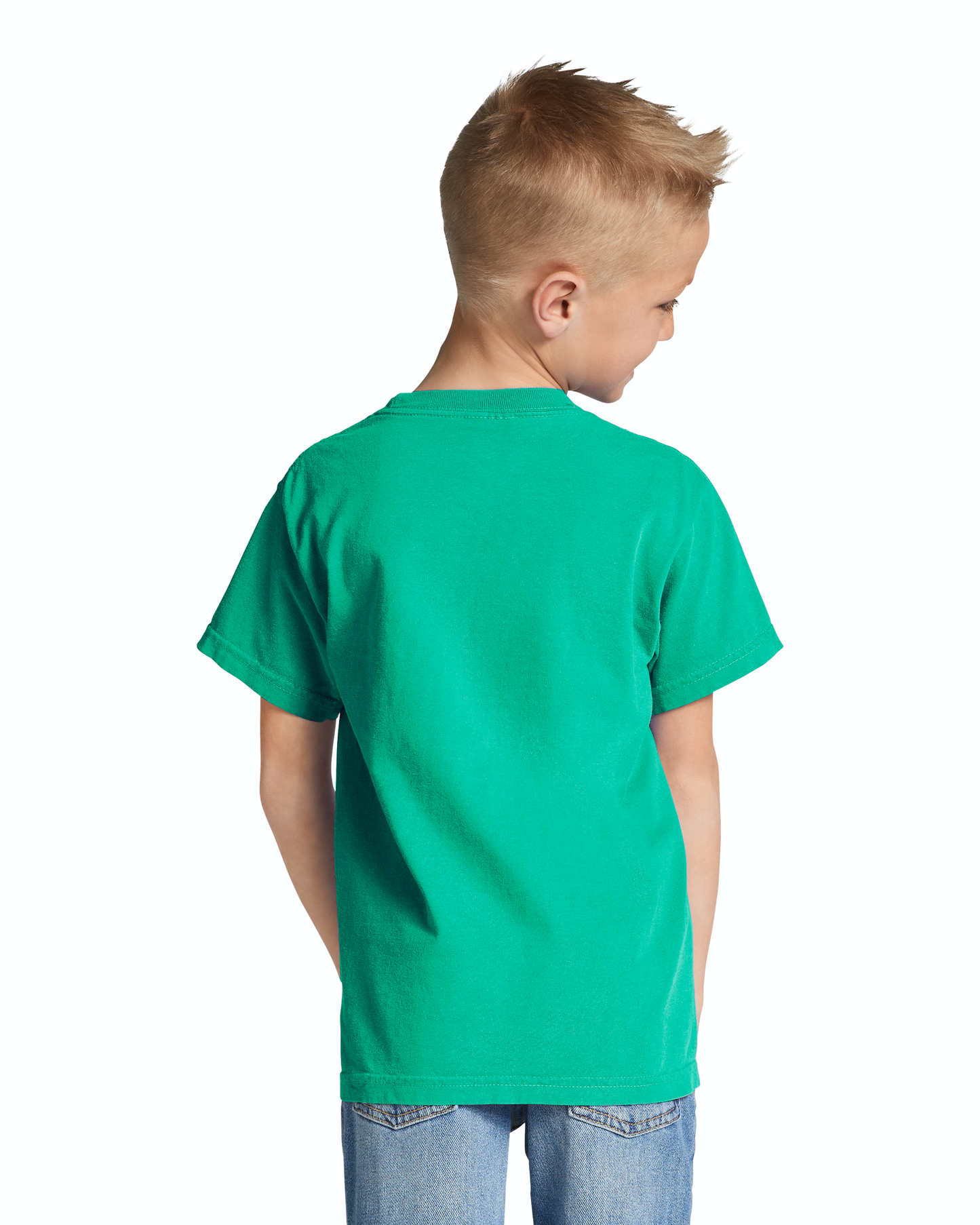 Youth Midweight RS T-Shirt - Island Green