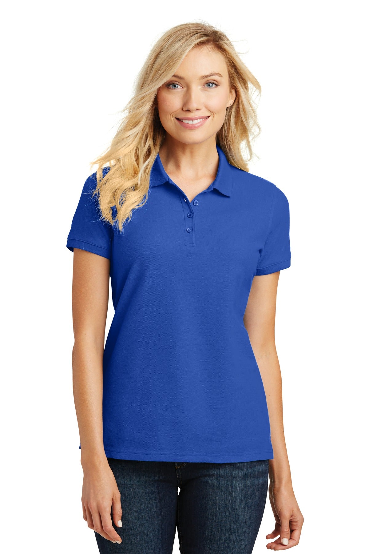 Women's Core Classic Pique Polo - True Royal