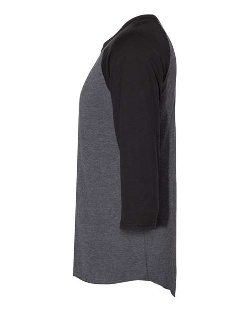 JERZEES 560RR Black Ink Heather/ Black Ink — direct side