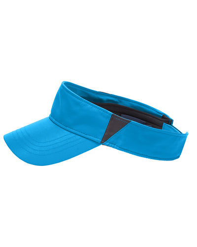 Unisex Drive Performance Visor - Electric Blue / Carbon