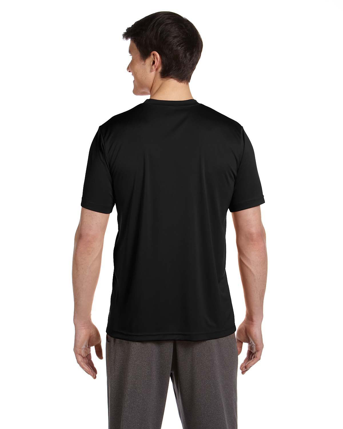 Unisex Performance Short-Sleeve T-Shirt - Black