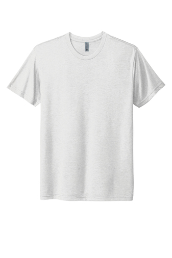 Unisex Triblend Crew - Heather White