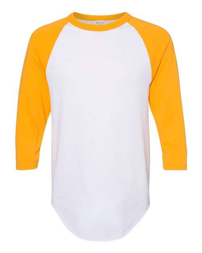 Augusta Sportswear 4420 White/ Gold — front