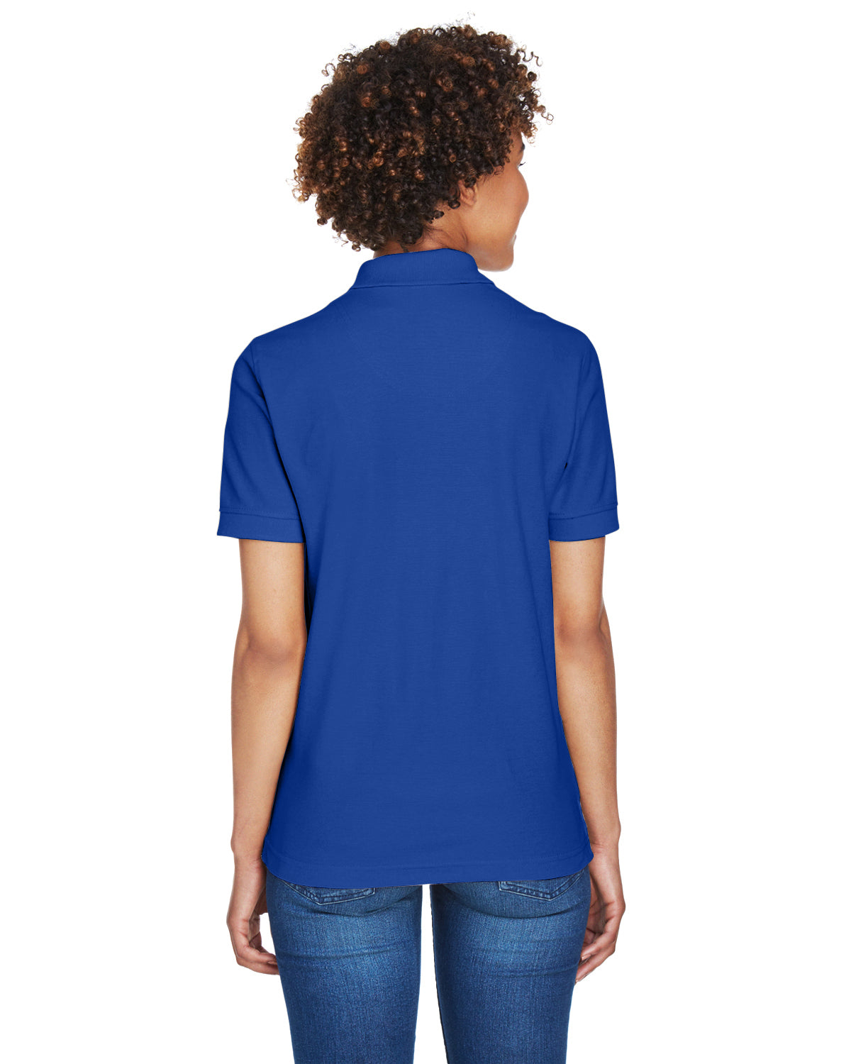 Women's Whisper Piqué Polo - Royal