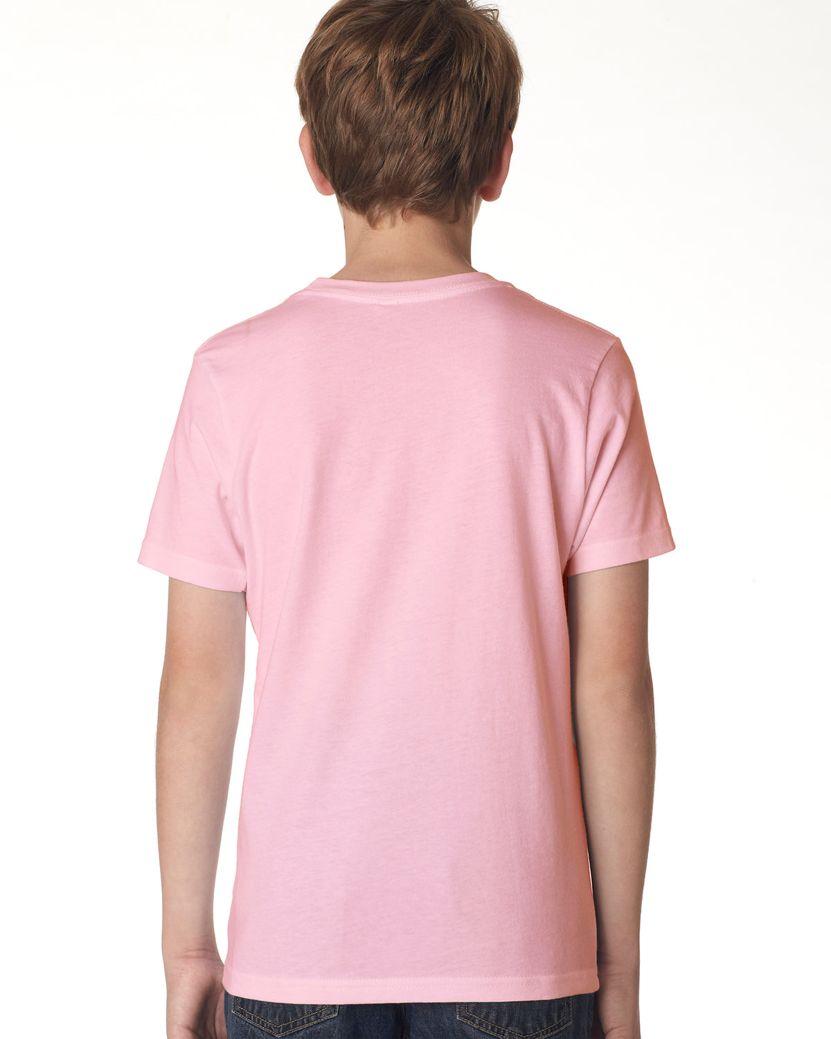 Youth Cotton Crew - Light Pink