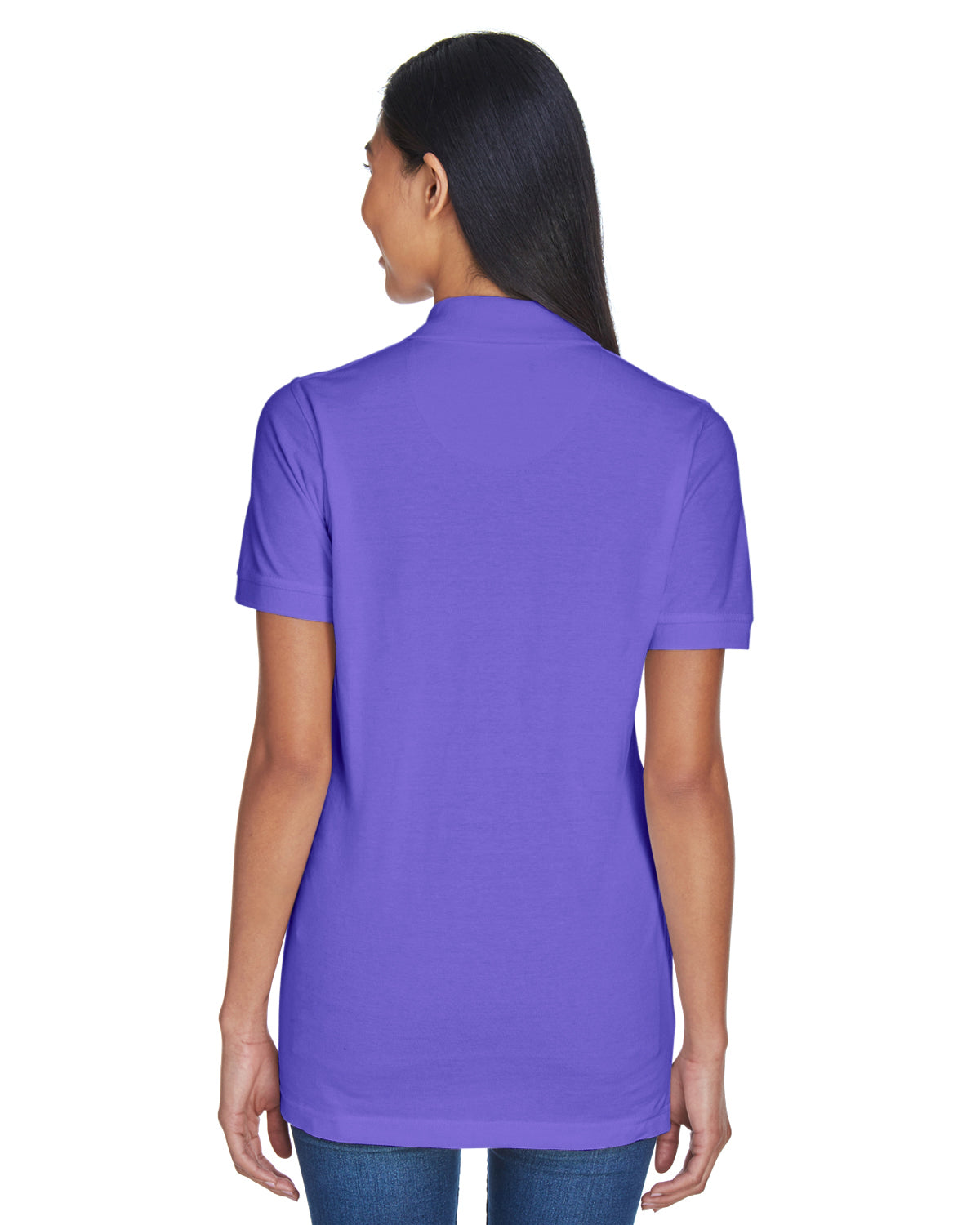 Women's Classic Piqué Polo - Purple