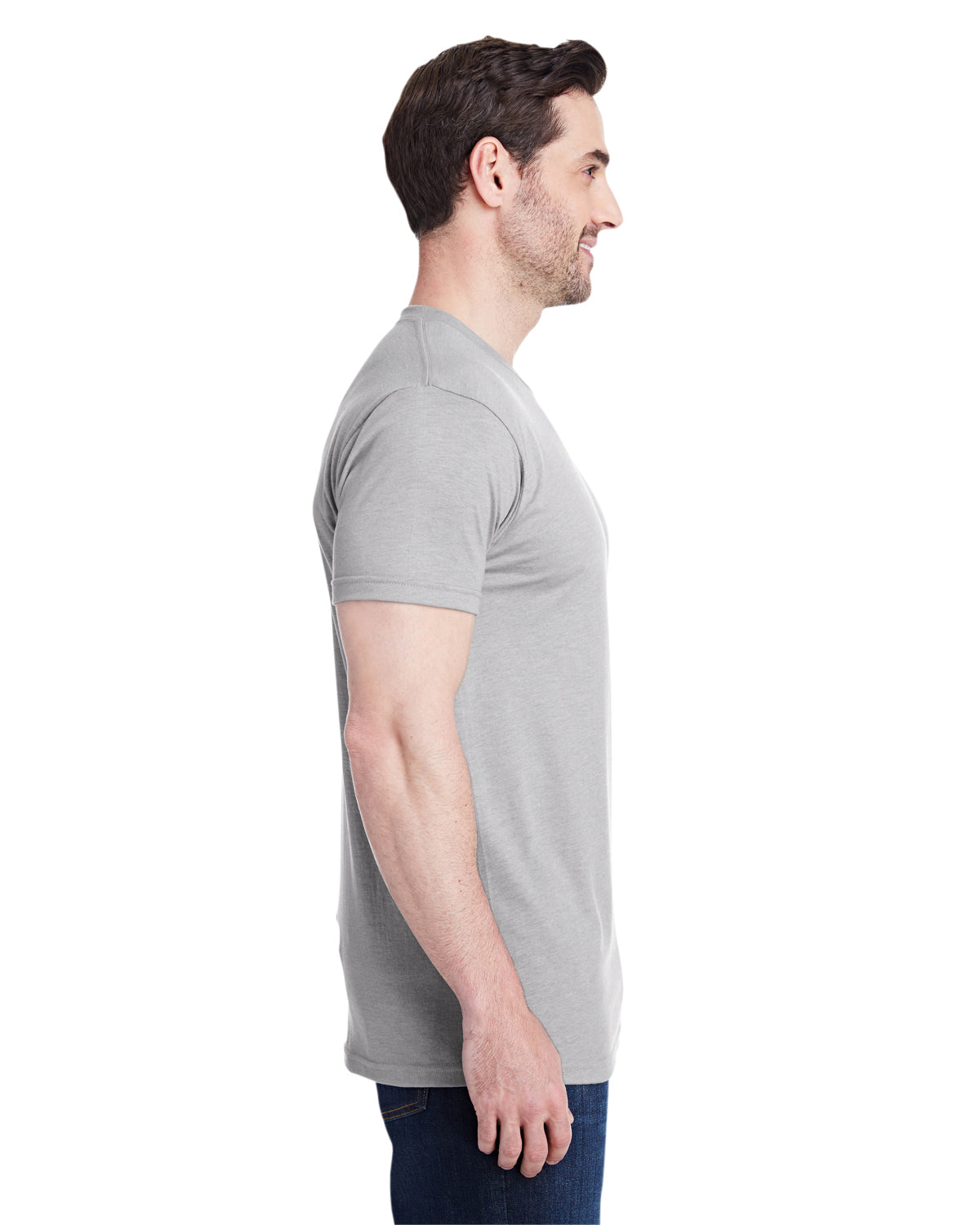 Unisex Triblend T-Shirt - Tri Light Asphalt
