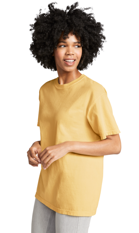 Unisex Heavyweight RS T-Shirt - Mustard