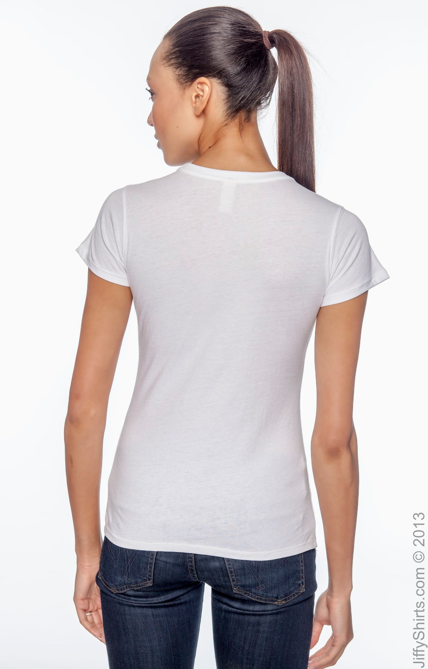 Women's 100% Organic Cotton Classic Short-Sleeve T-Shirt - White