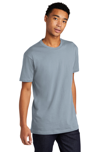 Unisex Cotton T-Shirt - Stonewash Denim