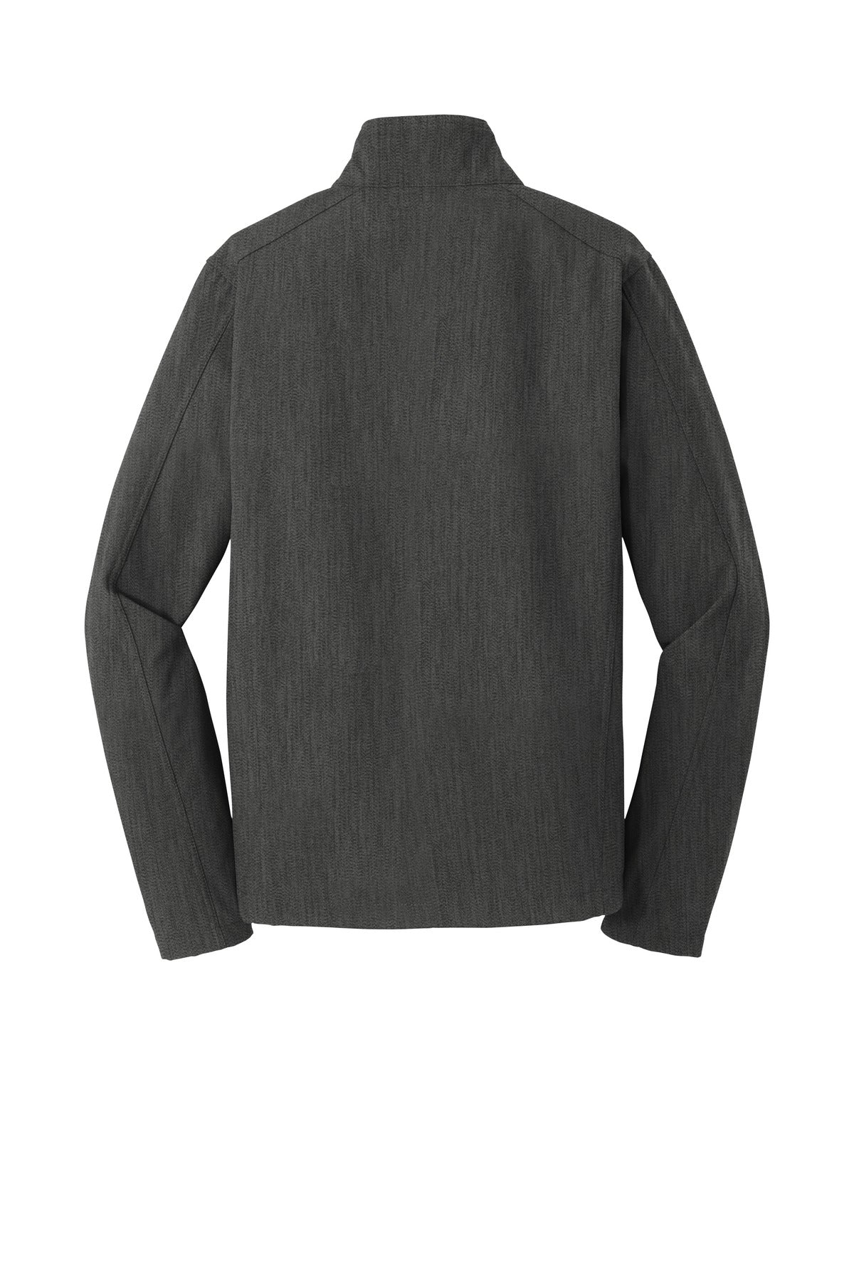 Unisex Core Soft Shell Jacket - Black Charcoal Heather
