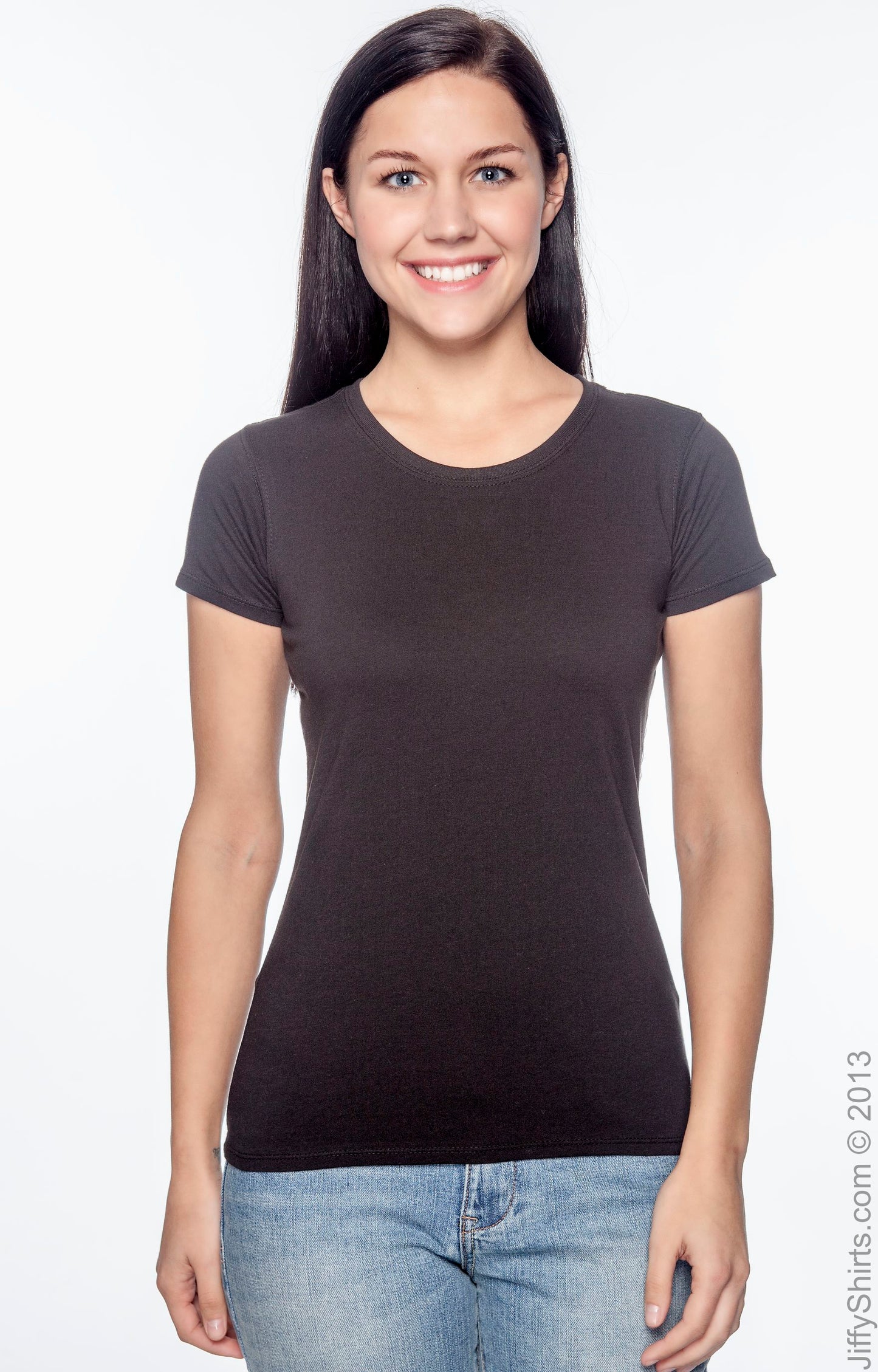 Women's 100% Organic Cotton Classic Short-Sleeve T-Shirt - Black