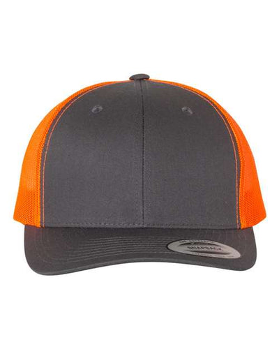 YP Classics 6606 Charcoal/ Neon Orange — front