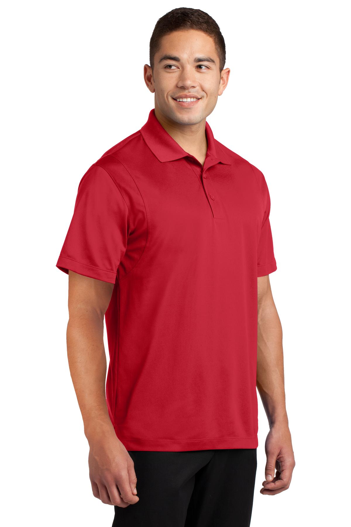 Men's Micropique Sport-Wick Polo - True Red