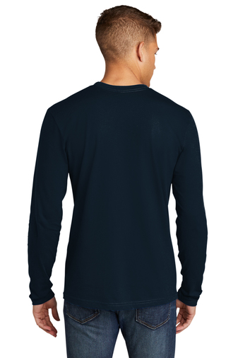 Men's Cotton Long-Sleeve Crew - Midnight Navy