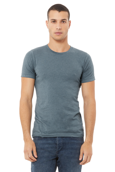 Unisex Heather CVC T-Shirt - Heather Slate