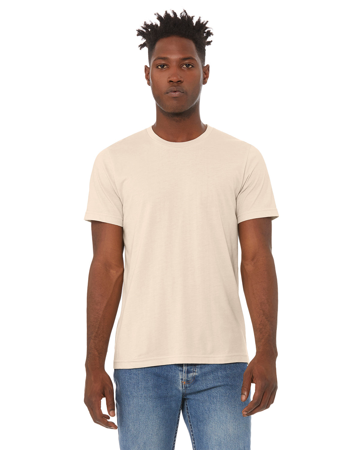 Unisex Heather CVC T-Shirt - Heather Dust