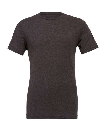 BELLA + CANVAS 3001CVC Dark Grey Heather — front