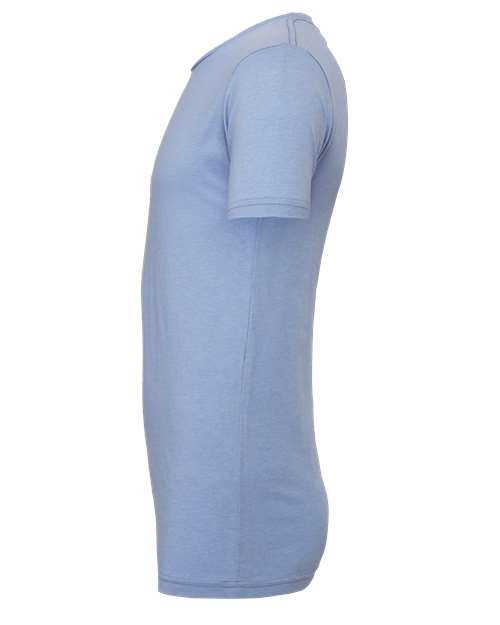 BELLA + CANVAS 3001CVC Heather Blue — direct side