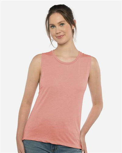 Next Level 5013 Desert Pink — on model front