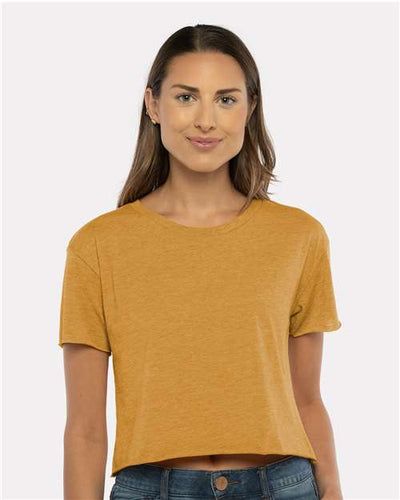 Next Level 5080 Antique Gold — on model front